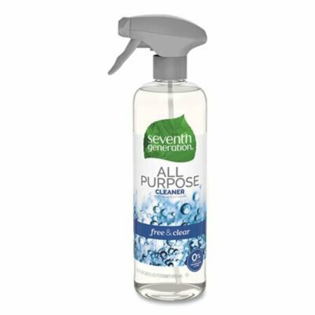 SEVENTHGEN NATURAL ALL-PURPOSE CLEANER, FREE AND CLEAR/UNSCENTED, 23 OZ, 8PK 44713CT